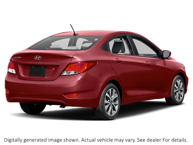 2017 Hyundai Accent 4Dr Sdn Auto SE Boston Red Metallic  Shot 15
