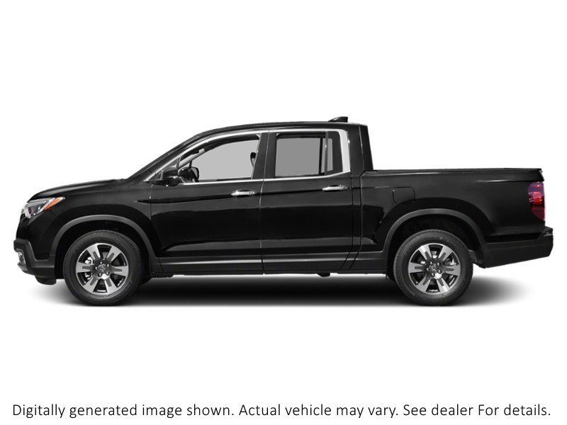 2017 Honda Ridgeline 4WD Crew Cab Touring Crystal Black Pearl  Shot 3