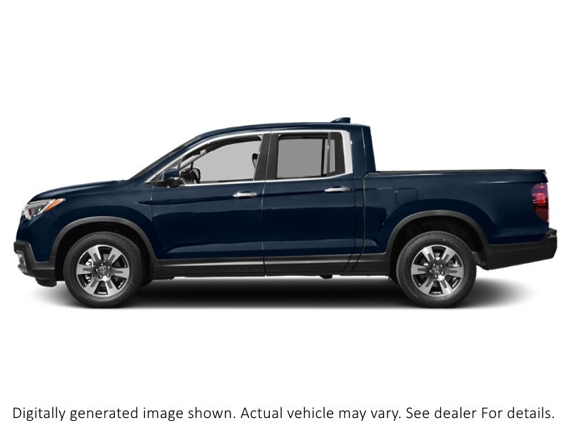 2017 Honda Ridgeline 4WD Crew Cab Touring Obsidian Blue Pearl  Shot 9
