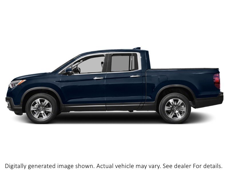 2017 Honda Ridgeline 4WD Crew Cab Touring Obsidian Blue Pearl  Shot 9