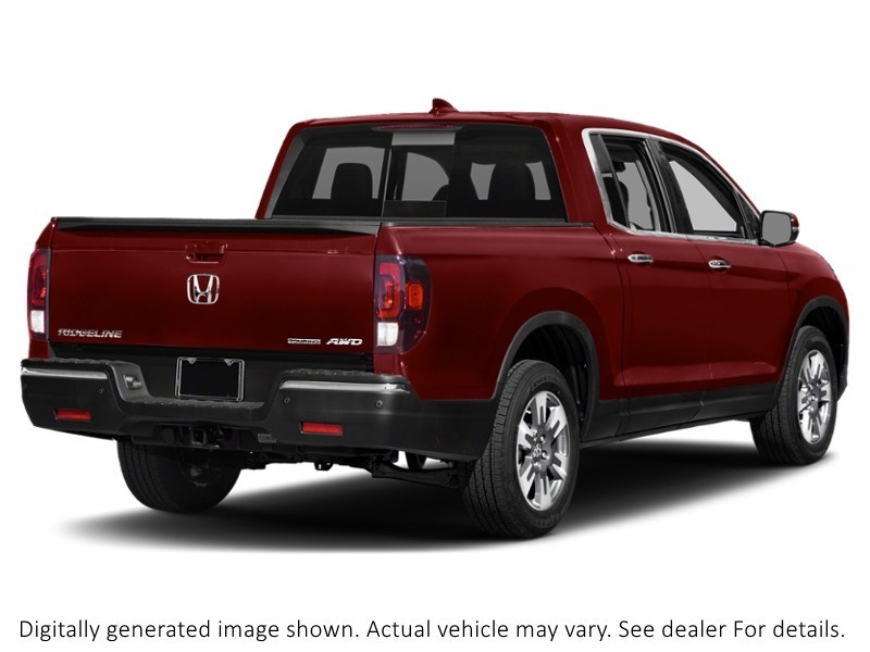 2017 Honda Ridgeline 4WD Crew Cab Touring Deep Scarlet Pearl  Shot 37