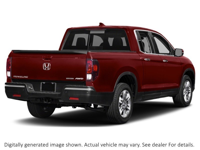 2017 Honda Ridgeline 4WD Crew Cab Touring Deep Scarlet Pearl  Shot 33