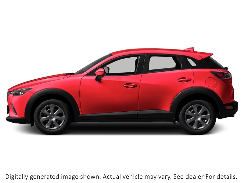2017 Mazda Cx-3 FWD 4Dr GX Soul Red Metallic  Shot 3