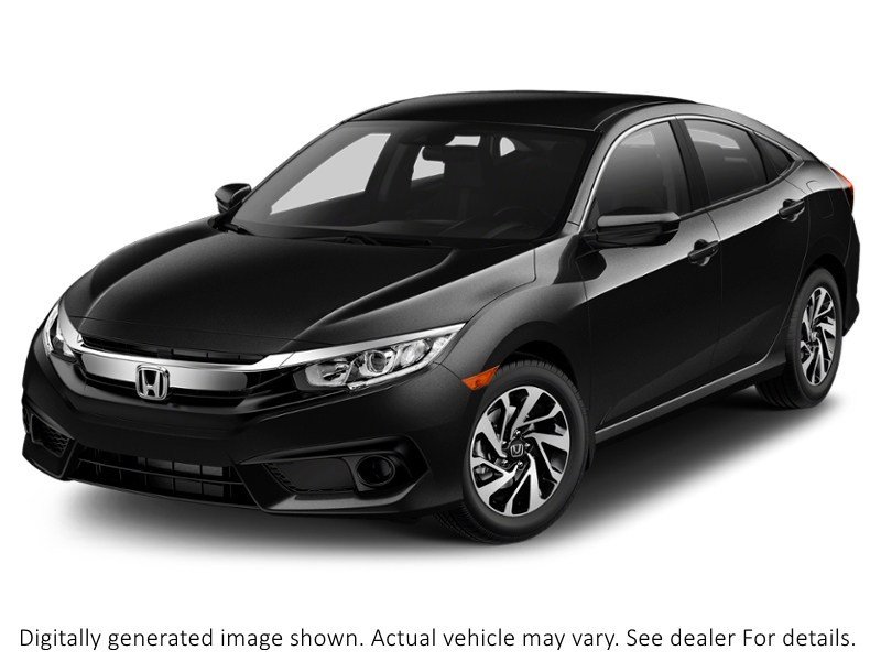 2018 Honda Civic Sedan SE CVT Crystal Black Pearl  Shot 1