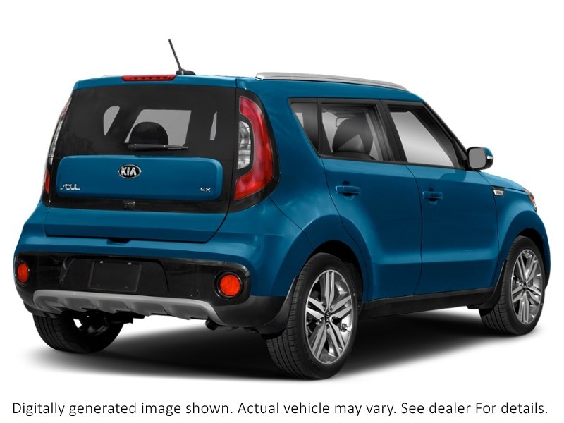 2018 Kia Soul EX Premium Auto Caribbean Blue  Shot 42