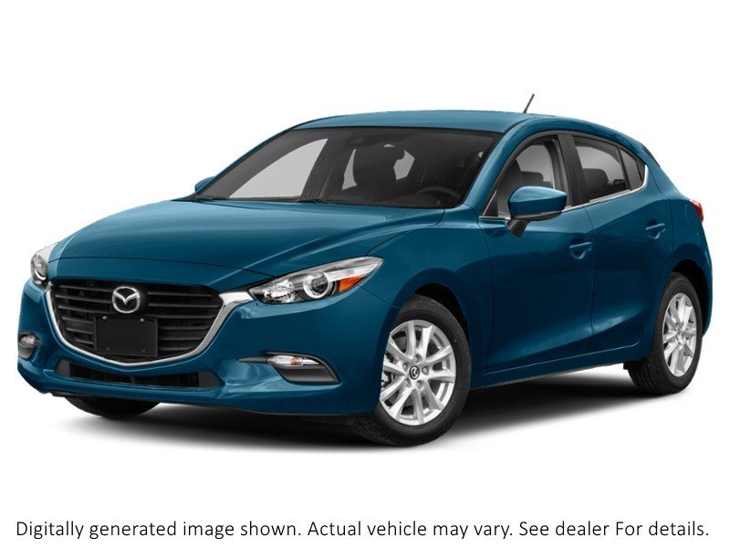 2018 Mazda Mazda3 Sport Gs Manual Eternal Blue Mica  Shot 28