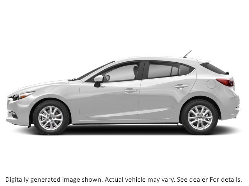2018 Mazda Mazda3 Sport Gs Manual Snowflake White Pearl  Shot 11