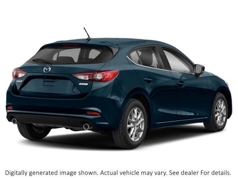 2018 Mazda Mazda3 Sport Gs Manual Deep Crystal Blue Mica  Shot 2