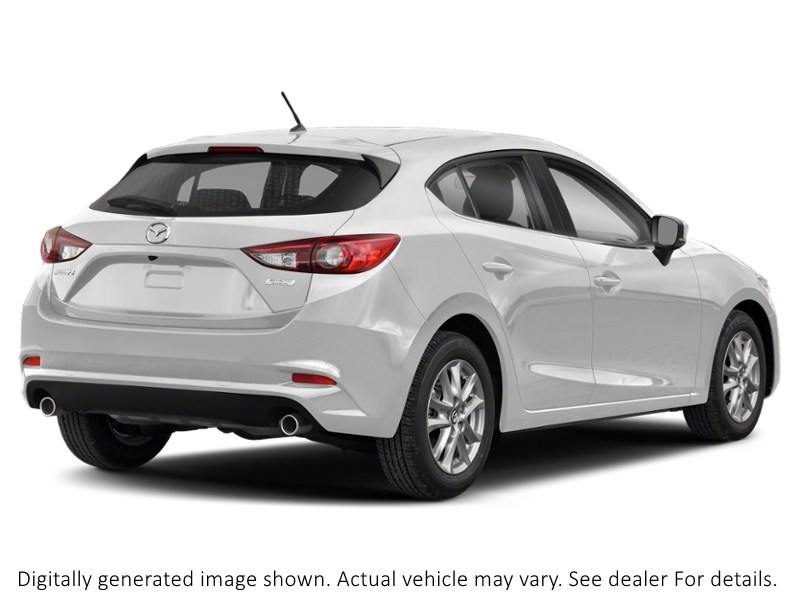2018 Mazda Mazda3 Sport Gs Manual Snowflake White Pearl  Shot 12