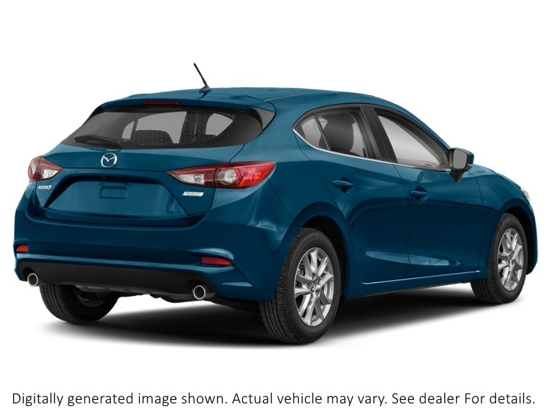 2018 Mazda Mazda3 Sport Gs Manual Eternal Blue Mica  Shot 30