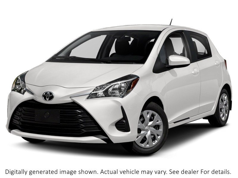 2019 Toyota Yaris Hatchback 5Dr LE Auto Alpine White  Shot 10