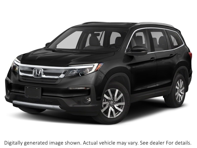 2019 Honda Pilot Ex-L Navi AWD Crystal Black Pearl  Shot 17