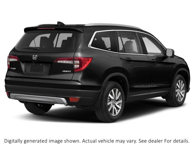 2019 Honda Pilot Ex-L Navi AWD Crystal Black Pearl  Shot 15