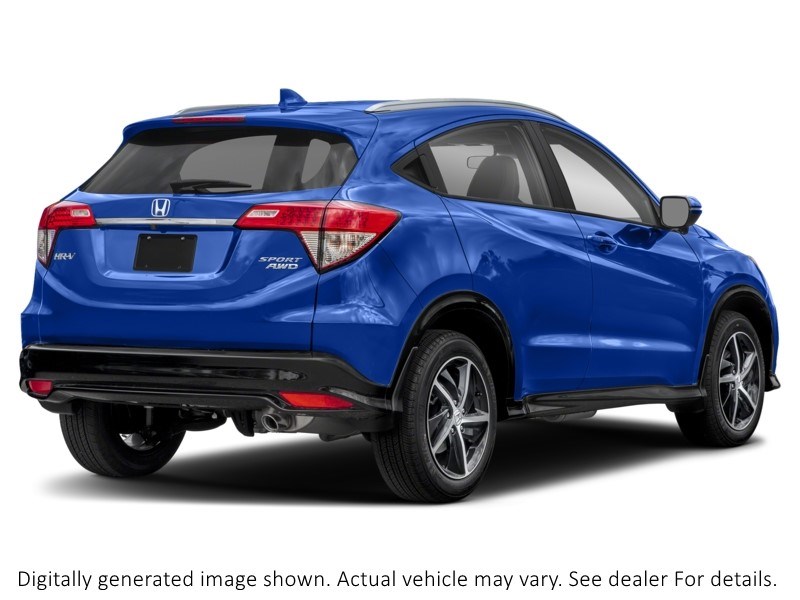 2019 Honda Hr-V Sport AWD CVT Aegean Blue Metallic  Shot 6