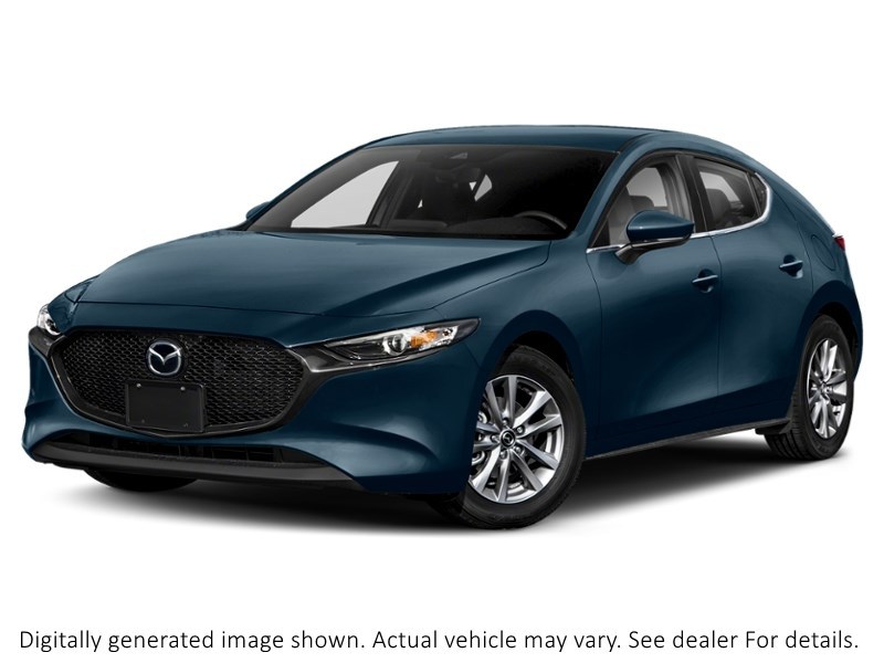2019 Mazda Mazda3 Sport Gs Auto FWD Deep Crystal Blue Mica  Shot 1