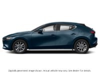 2019 Mazda Mazda3 Sport Gs Auto FWD Deep Crystal Blue Mica  Shot 3