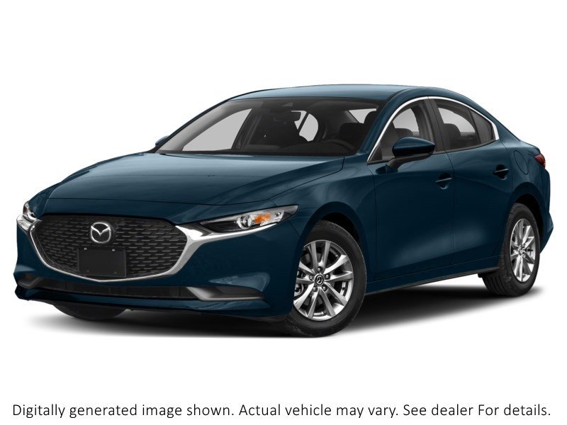 2019 Mazda Mazda3 Gs Deep Crystal Blue Mica  Shot 4