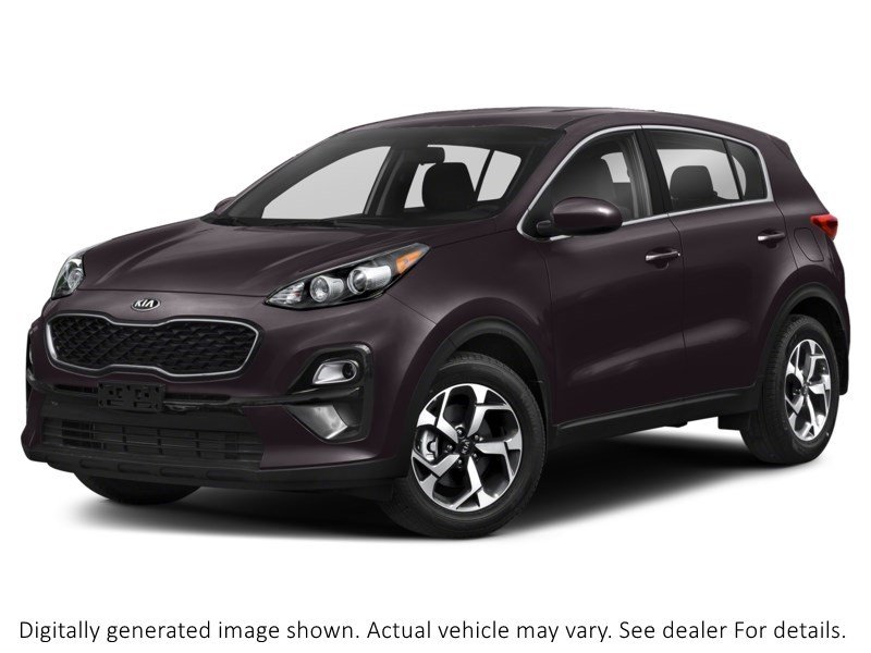 2021 Kia Sportage EX S AWD Black Cherry  Shot 1