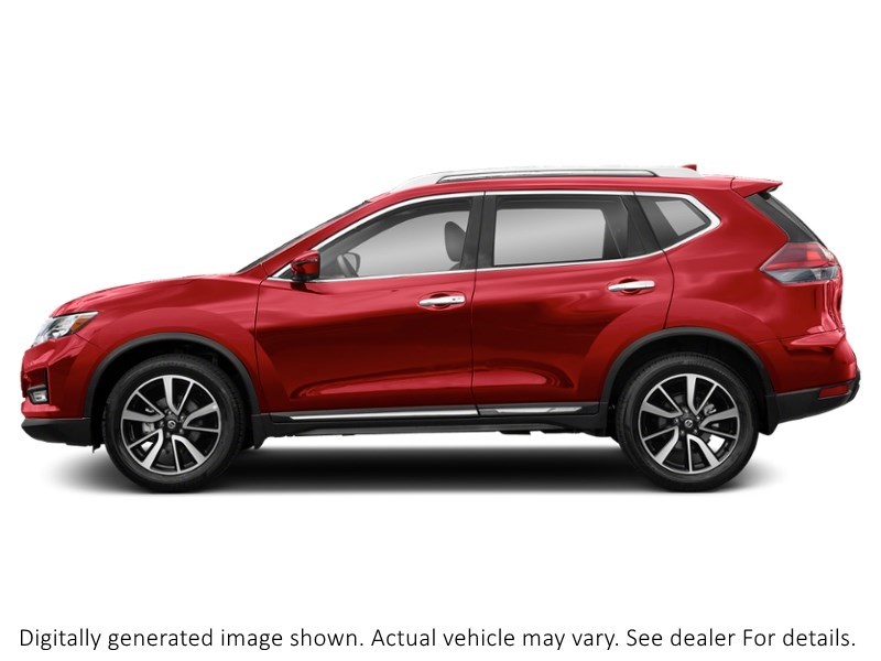 2020 Nissan Rogue AWD SL Scarlet Ember Pearl  Shot 5