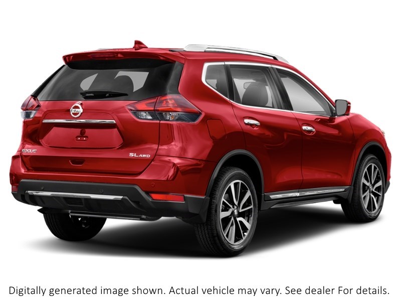 2020 Nissan Rogue AWD SL Scarlet Ember Pearl  Shot 6