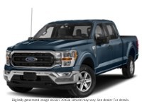 2023 Ford F-150 XLT 4WD Supercrew 5.5' Box Antimatter Blue Metallic  Shot 35
