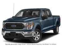 2023 Ford F-150 XLT 4WD Supercrew 5.5' Box Antimatter Blue Metallic  Shot 32