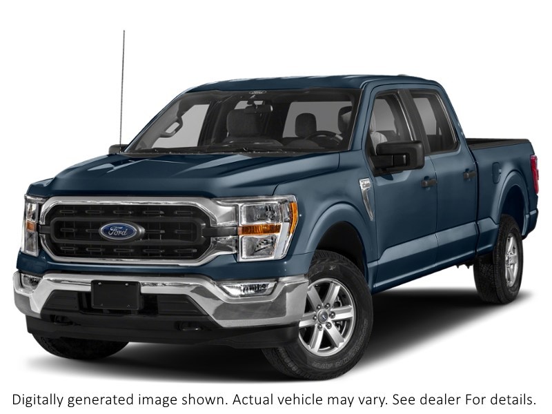 2023 Ford F-150 XLT 4WD Supercrew 5.5' Box Antimatter Blue Metallic  Shot 32