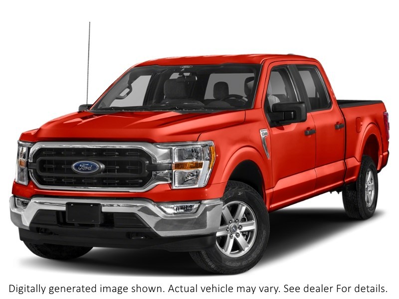 2023 Ford F-150 XLT 4WD Supercrew 5.5' Box Orange  Shot 45