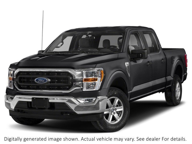 2021 Ford F-150 XLT 4WD Supercrew 5.5' Box Agate Black Metallic  Shot 1