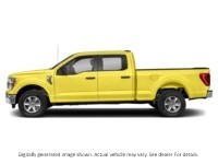 2023 Ford F-150 XLT 4WD Supercrew 5.5' Box Yellow  Shot 9