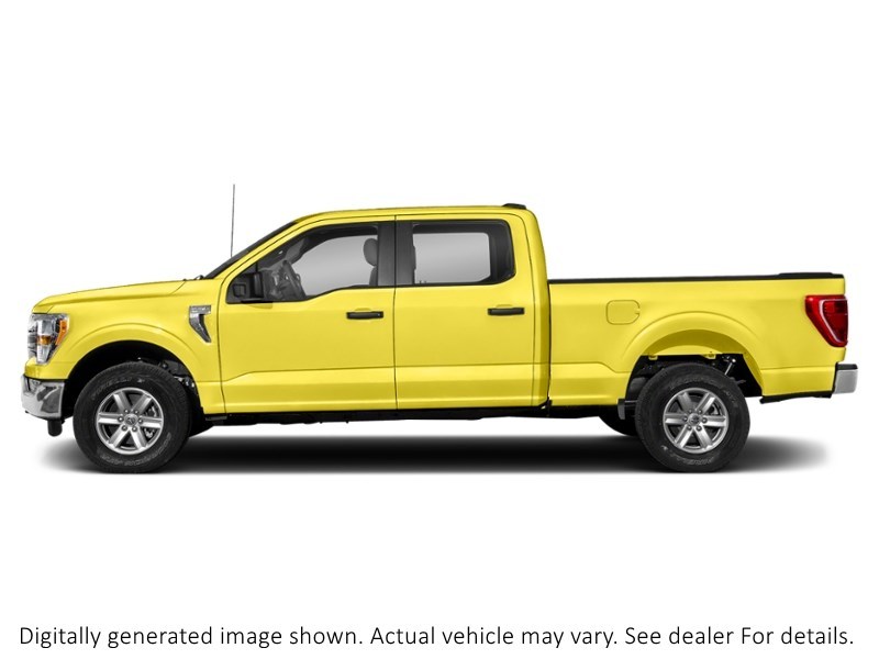 2023 Ford F-150 XLT 4WD Supercrew 5.5' Box Yellow  Shot 9