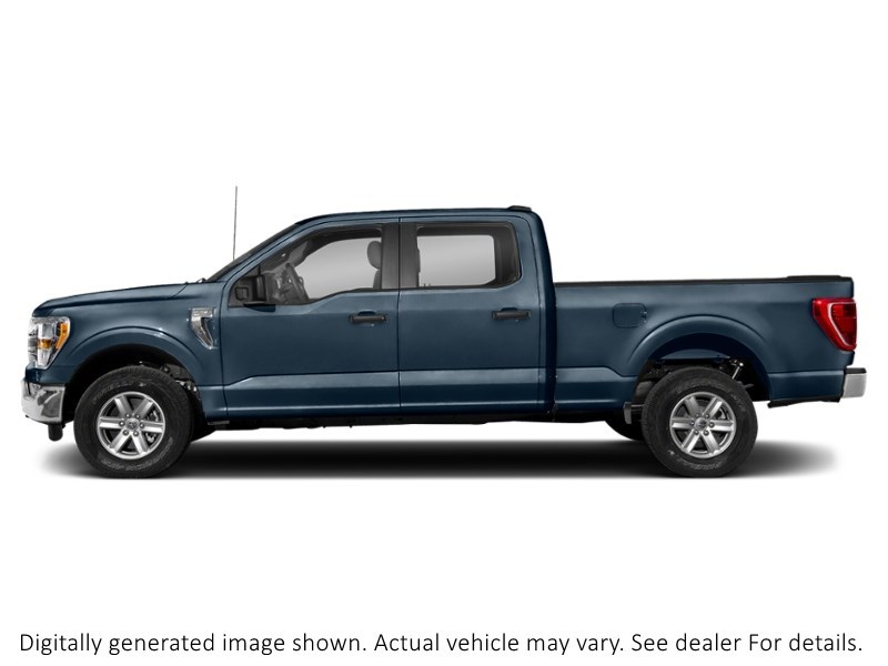 2023 Ford F-150 XLT 4WD Supercrew 5.5' Box Antimatter Blue Metallic  Shot 34