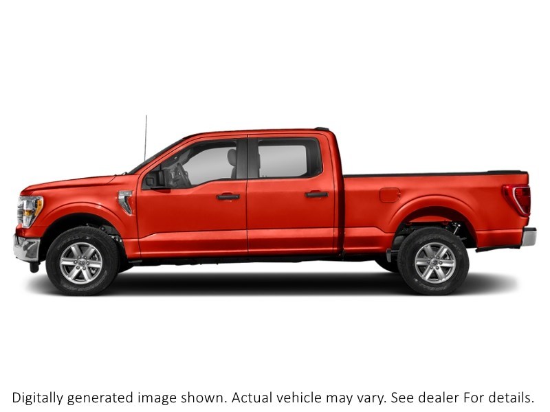 2023 Ford F-150 XLT 4WD Supercrew 5.5' Box Orange  Shot 47
