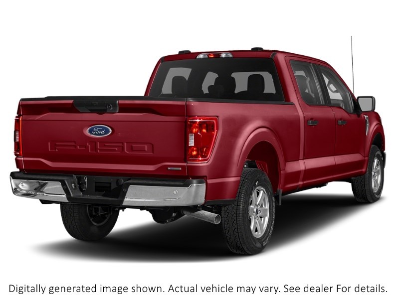 2022 Ford F-150 XLT 4WD Supercrew 5.5' Box Rapid Red Metallic Tinted Clearcoat  Shot 2