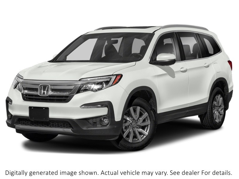 2021 Honda Pilot Ex-L Navi AWD Platinum White Pearl  Shot 1