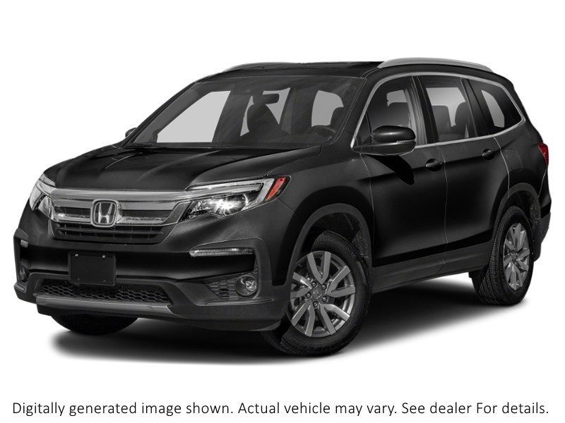 2021 Honda Pilot Ex-L Navi AWD Crystal Black Pearl  Shot 13