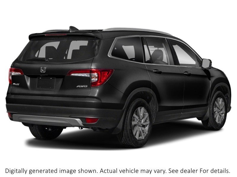 2021 Honda Pilot Ex-L Navi AWD Crystal Black Pearl  Shot 14