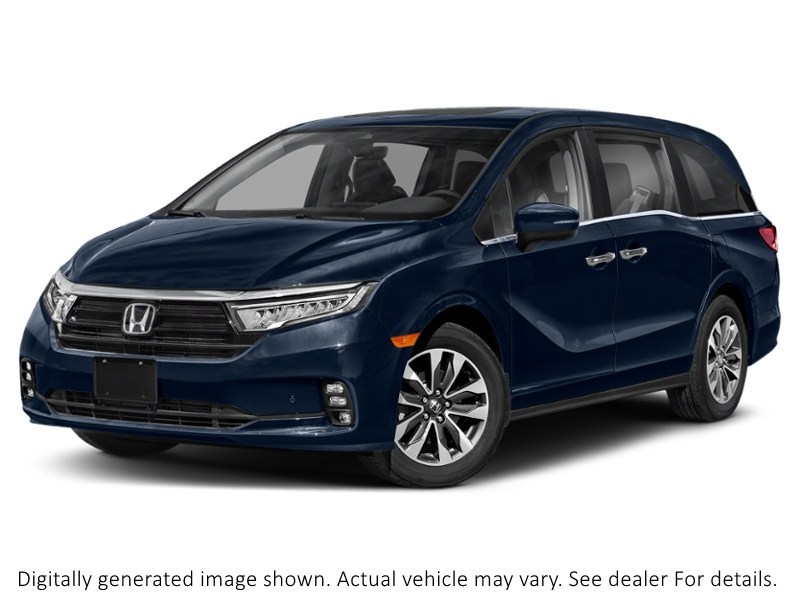 2022 Honda Odyssey Ex-L Res Auto Obsidian Blue Pearl  Shot 10