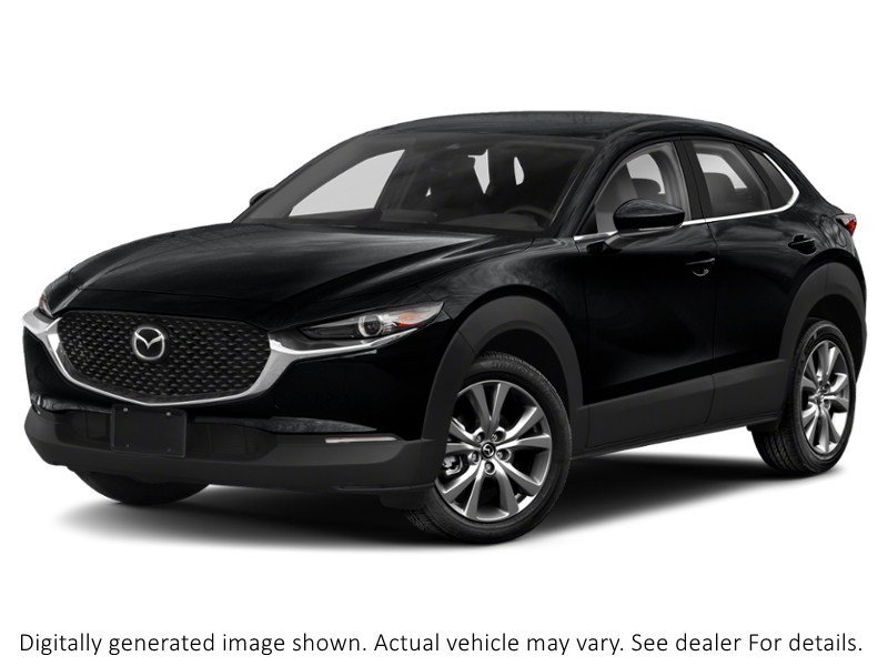 2020 Mazda Cx-30 Gs Luxury/Sunroof/Leather/1 Owner Jet Black Mica  Shot 1