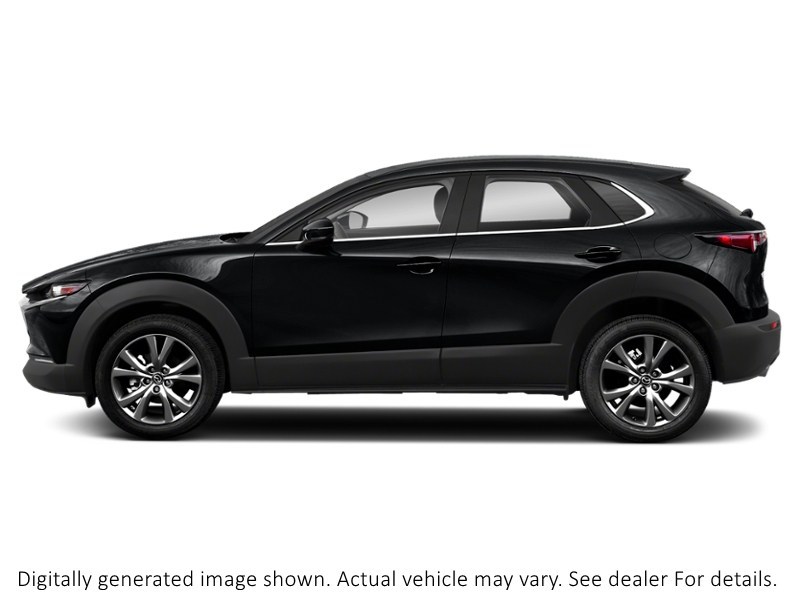 2020 Mazda Cx-30 Gs Luxury/Sunroof/Leather/1 Owner Jet Black Mica  Shot 3