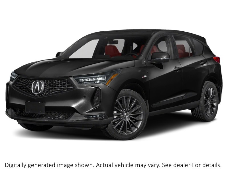 2022 Acura Rdx Platinum Elite A-Spec AWD Majestic Black Pearl  Shot 4