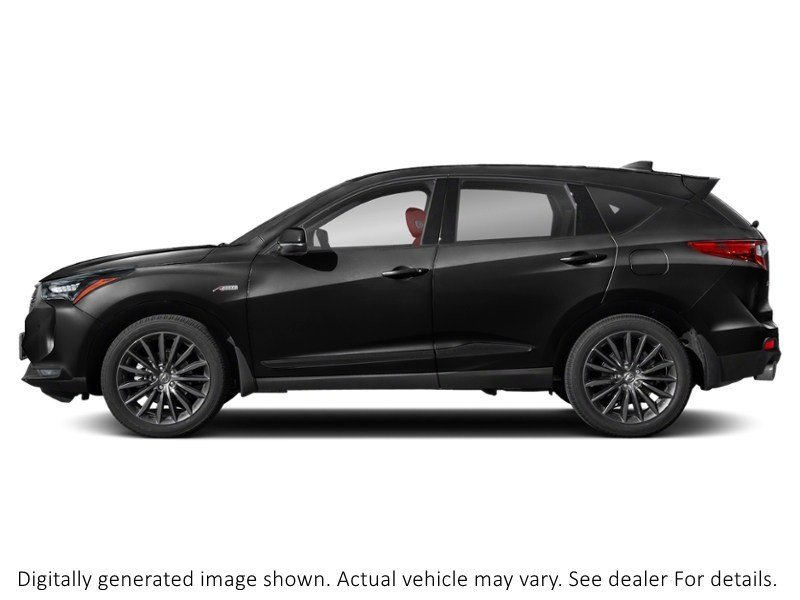 2022 Acura Rdx Platinum Elite A-Spec AWD Majestic Black Pearl  Shot 3