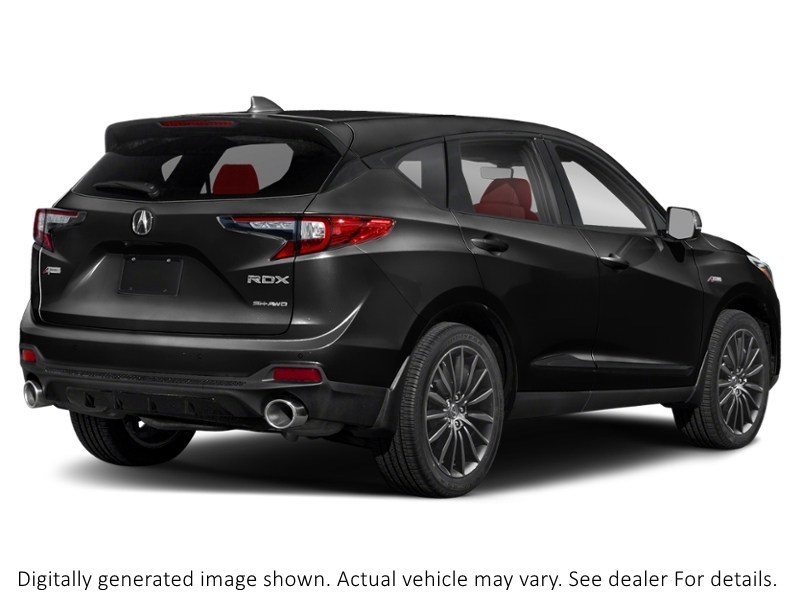 2022 Acura Rdx Platinum Elite A-Spec AWD Majestic Black Pearl  Shot 6