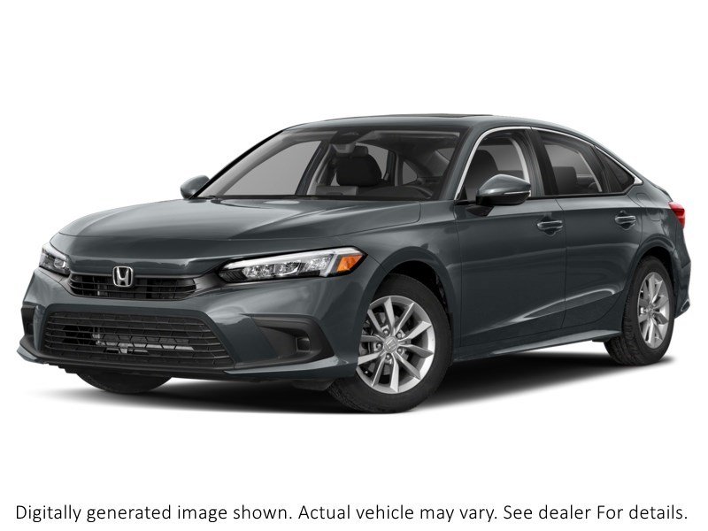 2022 Honda Civic EX CVT Meteoroid Grey Metallic  Shot 1