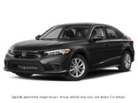 2024 Honda Civic Sedan EX CVT Crystal Black Pearl  Shot 4