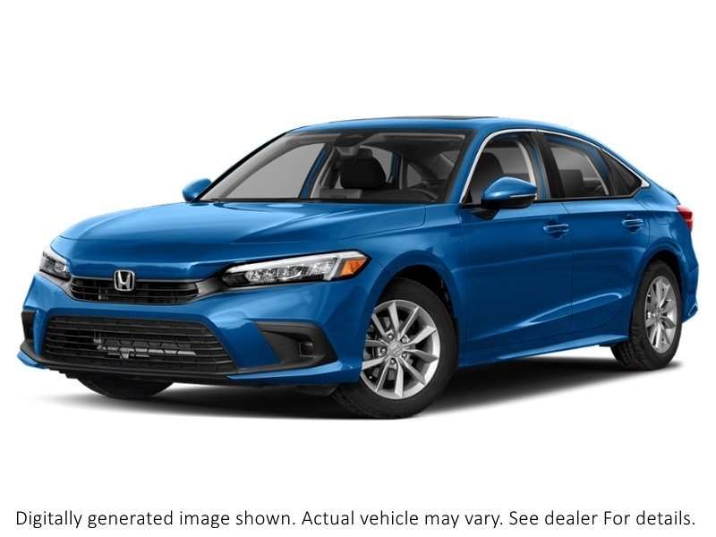 2022 Honda Civic Sedan EX CVT Aegean Blue Metallic  Shot 1