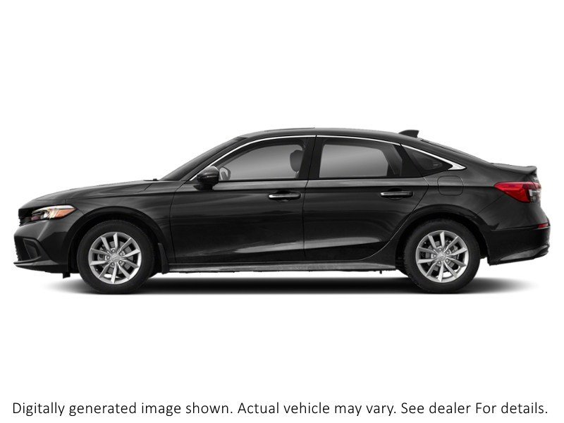 2024 Honda Civic Sedan EX CVT Crystal Black Pearl  Shot 3