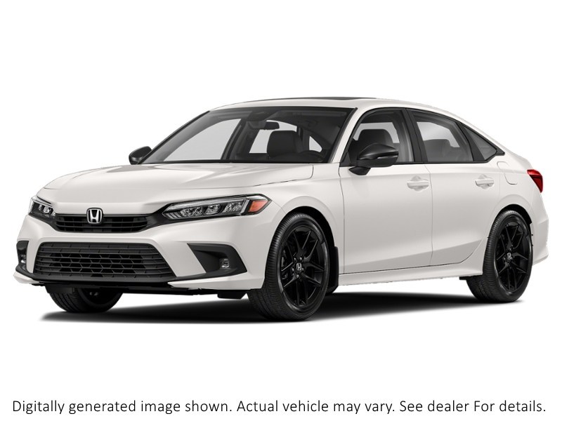 2024 Honda Civic Sedan Sport CVT Platinum White Pearl  Shot 3