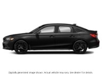 2024 Honda Civic Sedan Sport CVT Crystal Black Pearl  Shot 4