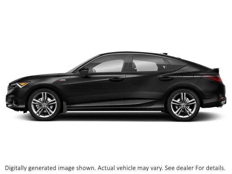 2023 Acura Integra Elite A-Spec CVT Majestic Black Pearl  Shot 2